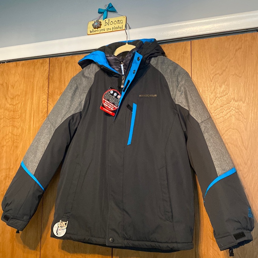 New with tags. Boys: ZeroXposur All Seasons System Jacket.